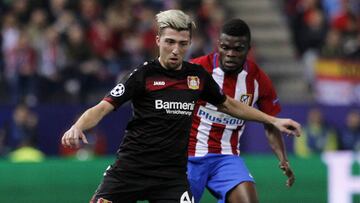 Kampl, contra el Atlético.