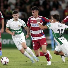 Elche 2 - Granada 2, en directo: resumen, goles y resultado