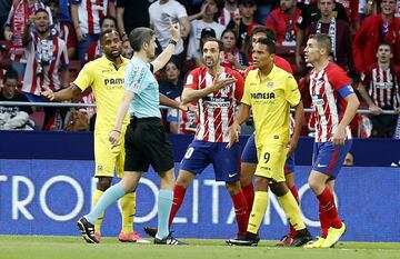 Atlético de Madrid-Villarreal en imágenes