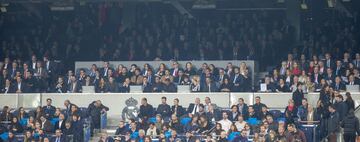 River-Boca: VIPs at the Bernabéu to watch the Copa Libertadores final