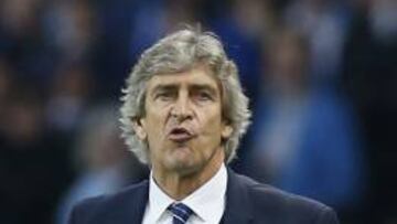 Manuel Pellegrini, técnico del Manchester City