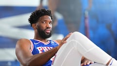 Joel Embiid #21 of the Philadelphia 76ers