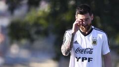 Bombas de ruido y alarmas: Argentina sufre en la previa del clásico