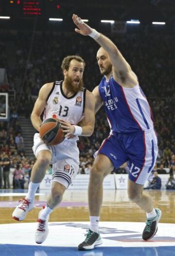 Sergio Rodríguez y Nenad Krstic.