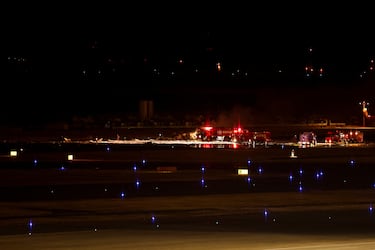 ¿Qué se sabe del choque de aviones en el aeropuerto de Tokio? 