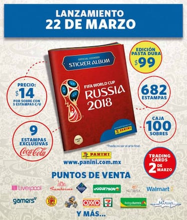 Coleccionistas del álbum Panini del Mundial alzan la voz por altos precios