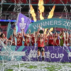 Lucía García guía al Manchester United a su primer título