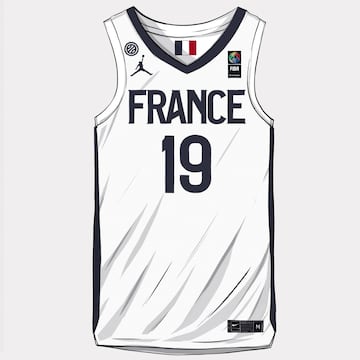 Así son las camisetas que se usarán durante el Mundial de Baloncesto