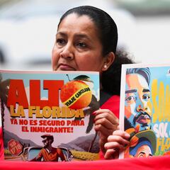 Así se viven las protestas en Florida por ley antiinmigrante que entrará en vigor el 1 de julio