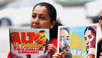 As¨ª se viven las protestas en Florida por ley antiinmigrante que entrar¨¢ en vigor el 1 de julio