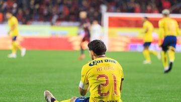 Henry Martin of America during the Play-In round match between Tijuana and America as part of the Liga BBVA MX, Torneo Apertura 2024 at Caliente Stadium on November 21, 2024 in Tijuana, Baja California, Mexico.