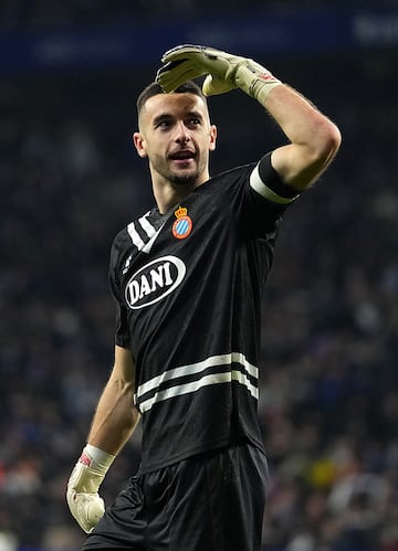El guardameta espanyolista cumplió hasta el último segundo. Un buen partido de Joan García que ayudó a que su equipo consiguiera la permanencia.