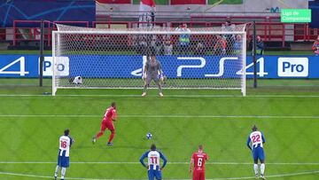 El paradón de Casillas en el penalti del Lokomotiv