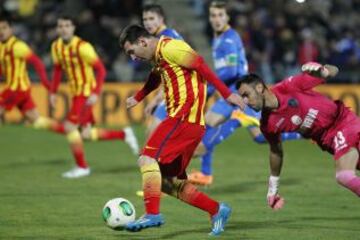 0-2. Segundo gol Messi.