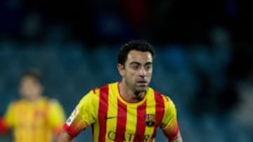 Xavi, jugador del Barcelona
