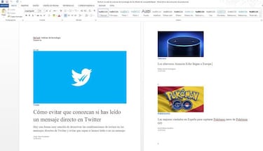 Cómo convertir rápidamente una página web en un documento de Word
