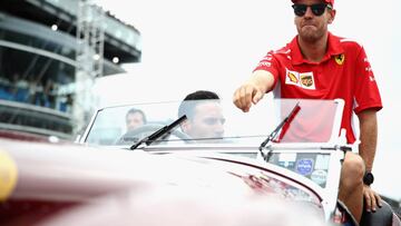 Vettel, tras la carrera: "Somos hombres, no niñas pequeñas"