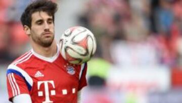 Javi Mart&iacute;nez vuelve a entrenarse.