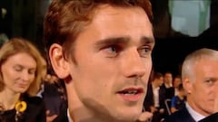 Elegante recado de Griezmann a Cristiano y a Messi