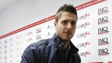 Kike Sola, con Osasuna.