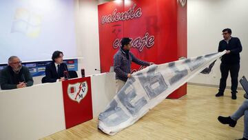 Rueda de prensa posterior a la sanción por aquel partido.