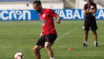 Quique Gonzalez, jugador del Deportivo