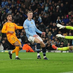 Haaland rompe su sequía ante el Real Madrid con doblete en Champions League
