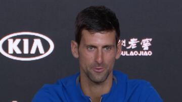 A Djokovic no le hizo ninguna gracia que le mencionasen a Nadal: "Es mi rueda de prensa"