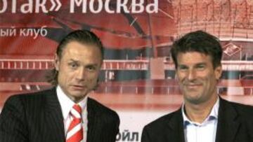 <b>NUEVO ENTRENADOR.</b> El técnico danés se hará cargo del Spartak de Moscú, del que es director general Valeri Karpin.
