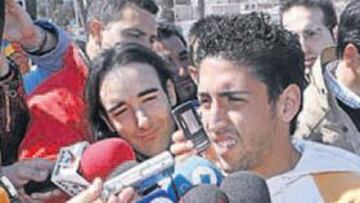 <b>ESPERANZADO. </b>Miguel Pallardó comentó por primera vez su fichaje por el Getafe.