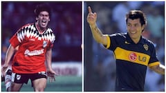 Chilenos en el clasico River-Boca