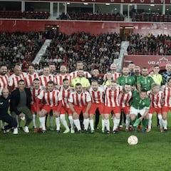 José Ortiz recibe el cariño de la afición almeriense