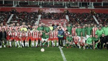José Ortiz recibe el cariño de la afición almeriense