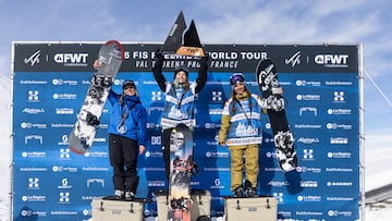 Podio Snowboard Women Val Thorens Pro FWT 2025