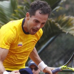 Giraldo guía a Colombia al triunfo ante Chile en Copa Davis