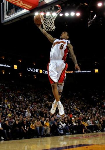 Monta Ellis con la camiseta de 2003 a 2010.