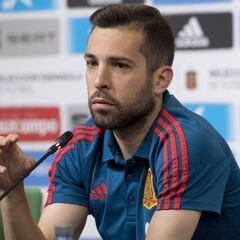 Jordi Alba: "Con el VAR te tienes que tranquilizar un poquito"