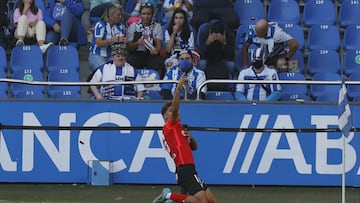 02/10/22  PARTIDO PRIMERA RFEF GRUPO I 
DEPORTIVO DE LA CORUÑA - SAN FERNANDO CD 
PRIMER GOL GABRI MARTINEZ 0-1 ALEGRIA