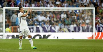 El centrocampista nacido en Cúcuta (Colombia) salió del Real Madrid por falta de minutos. En el club alemán parece que ha conseguido el protagonista que el colombiano necesitaba.