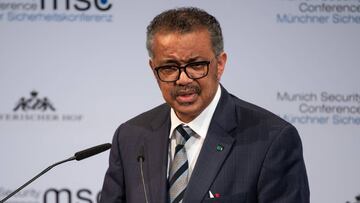 El director general de la Organizaci&oacute;n Mundial de la Salud (OMS), Tedros Adhanom Ghebreyesus