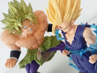 Gohan y Broly desatan su furia latente en dos enérgicas figuras de ‘Dragon Ball’