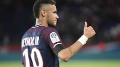 Neymar marca su primer doblete en el festival ofensivo del PSG