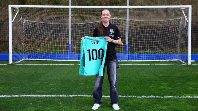 Lete, una portera para soñar con la Champions