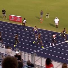 Usain Bolt's under-18 200m record broken by US junior