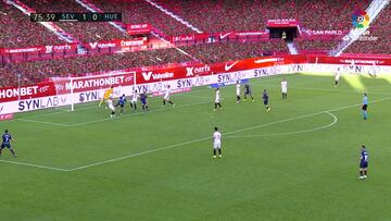 Primoroso milagro de Bono emulando 'la parada del siglo' a Pelé