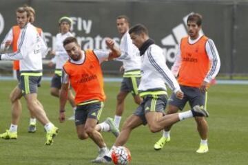 Carvajal y Cristiano Ronaldo