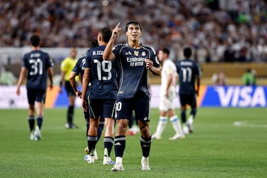 El madridismo de Gonzalo García Torres
tras anotar el tercer gol del encuentro.
