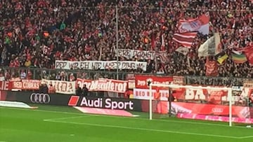 ¿Pancarta con doble sentido contra Pep Guardiola?