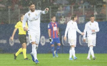 Ramos transformó el primer penalti del partido. 0-2.

