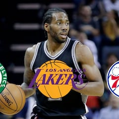 Lo que ofrecen los Lakers, 76ers y Celtics por Kawhi Leonard